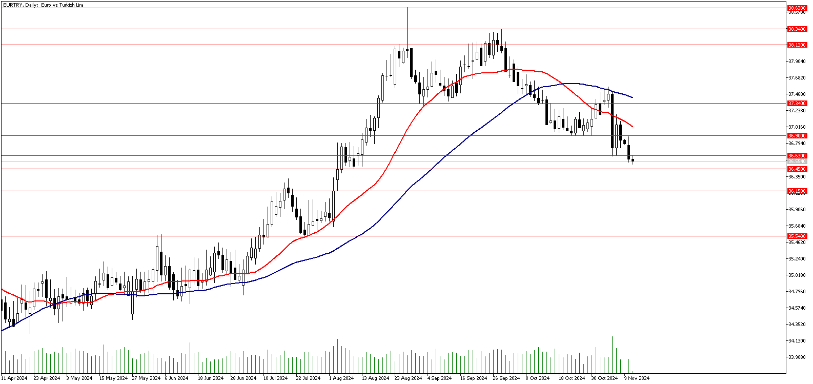 12 Kasım 2024 Forex Analizi: EURTRY