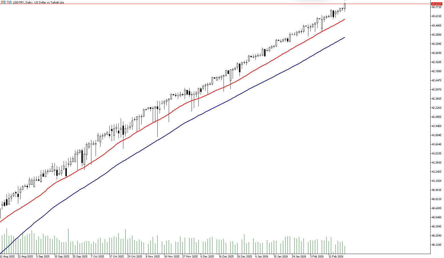 20 Şubat 2026 Forex Analizi: USDTRY