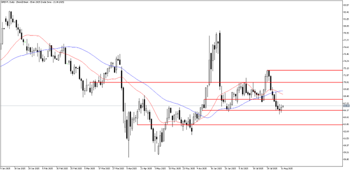 12 Ağustos 2025 Forex Analizi: Brent Petrol