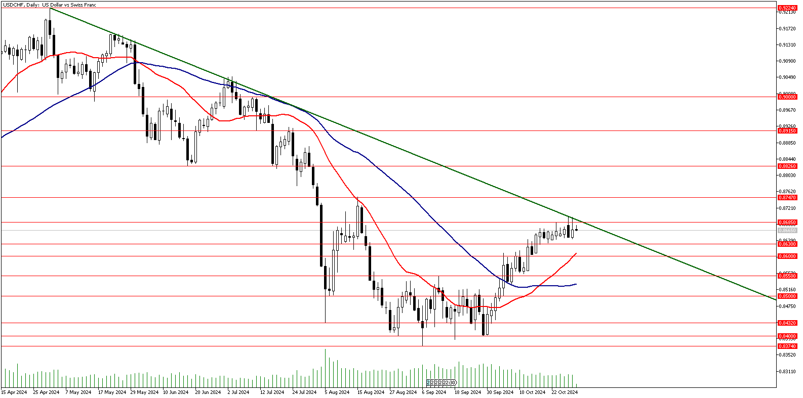 30 Ekim 2024 Forex Analizi: USDCHF