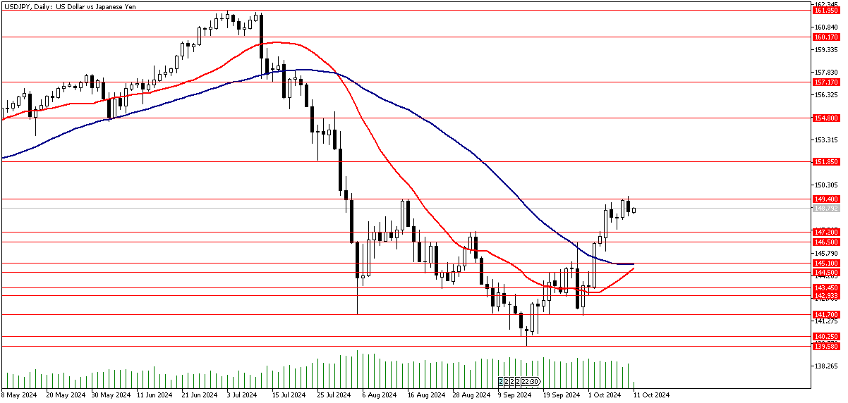 11 Ekim 2024 Forex Analizi: USDJPY