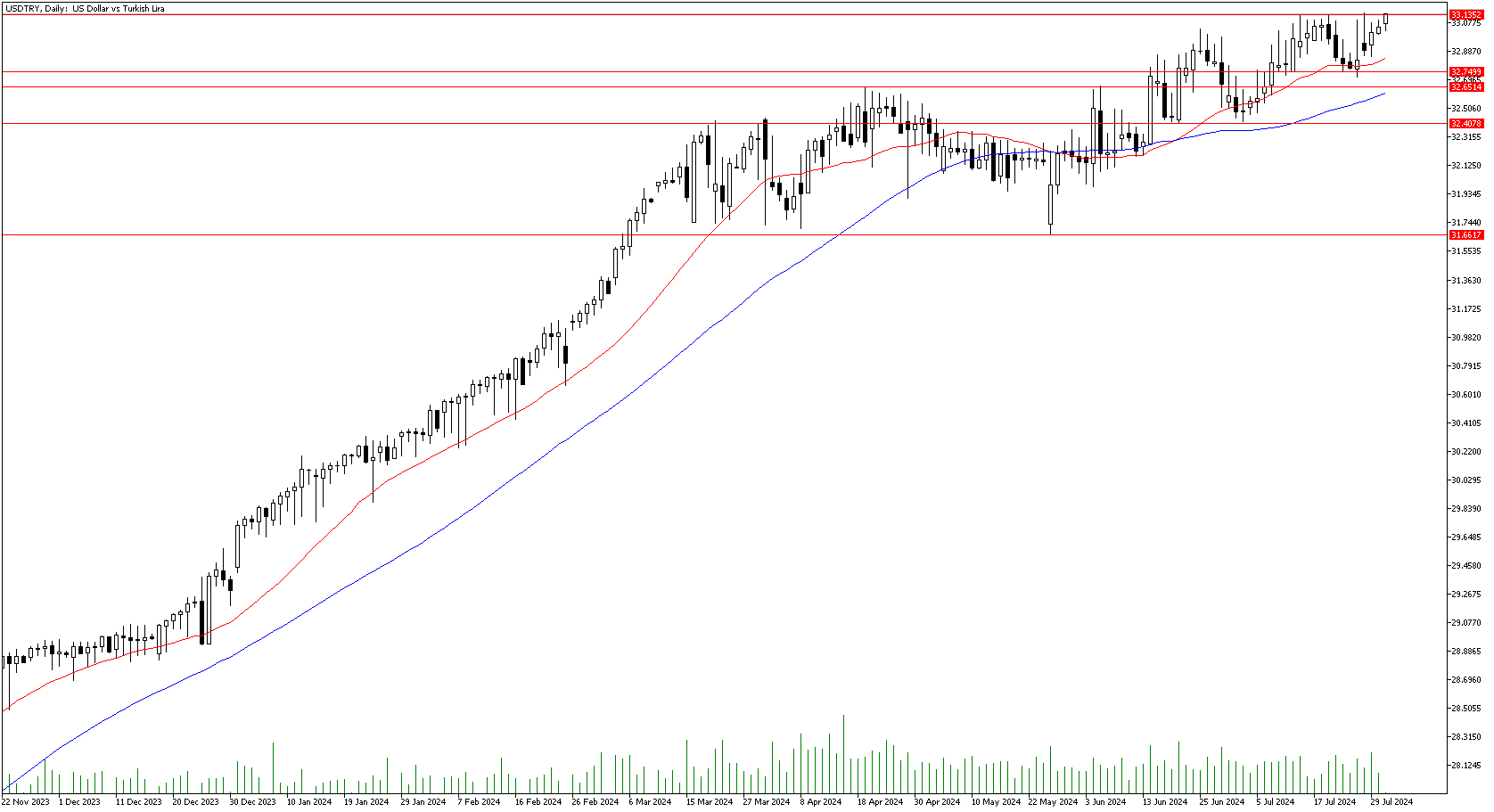 31 Temmuz 2024 Forex Analizi: USDTRY