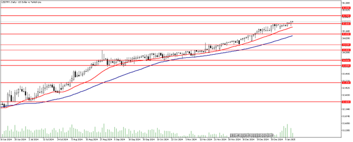 14 Ocak 2025 Forex Analizi: USDTRY