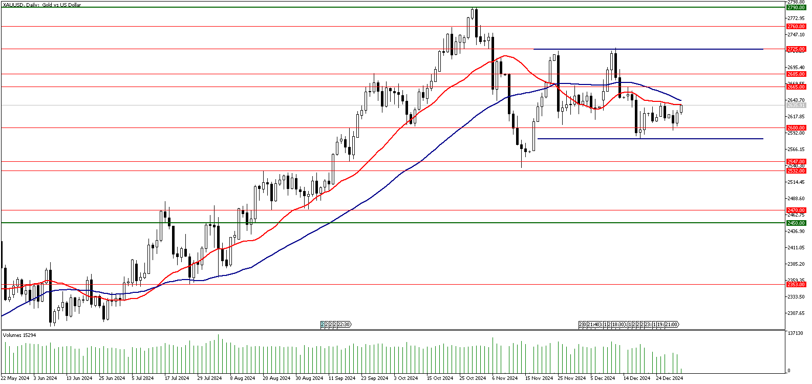 02 Ocak 2025 Forex Analizi: XAUUSD