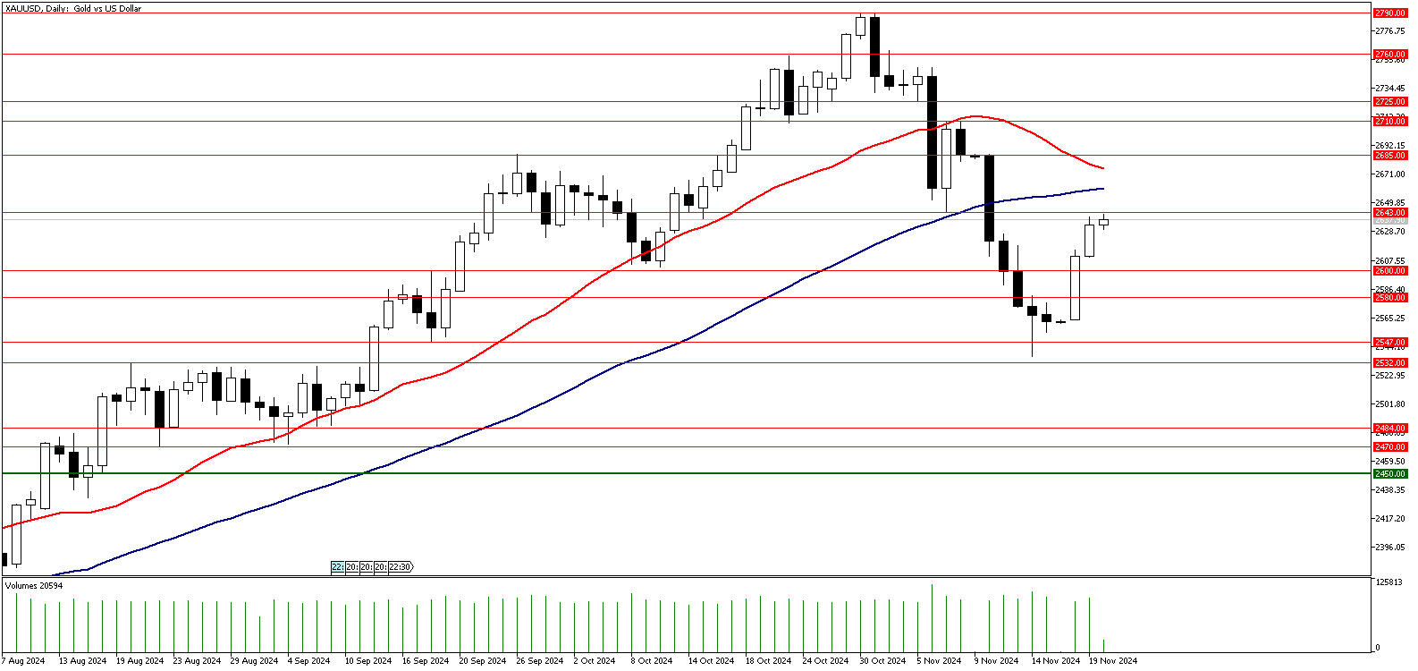 20 Kasım 2024 Forex Analizi: XAUUSD